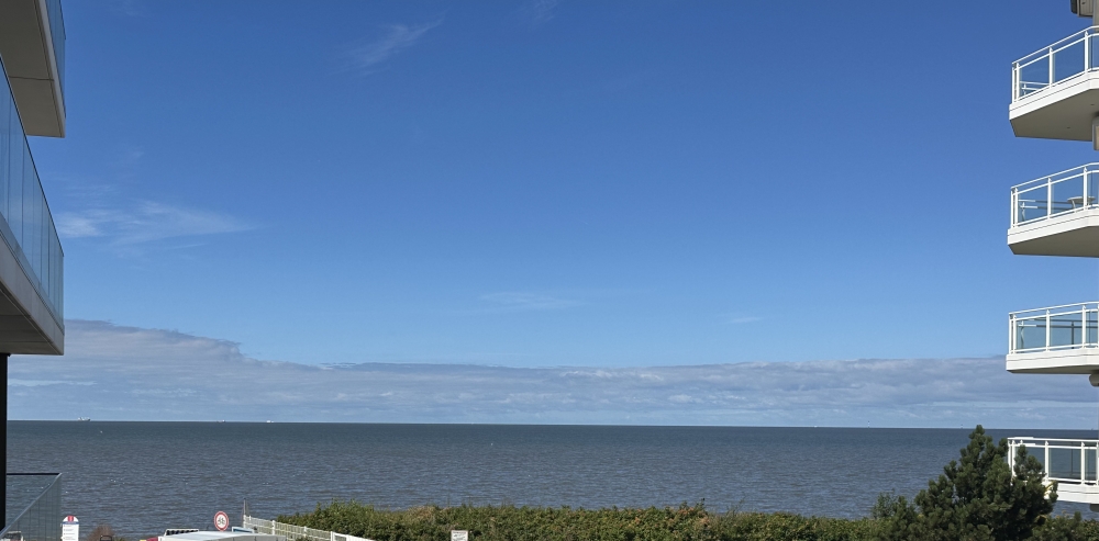 ausblick von der duhner spitze ferienwohnung aufs Meer, Meerblick